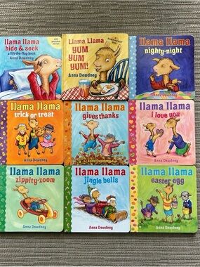 Llama Llama Board Book Set by Anna Dewdney - Colorful Children’s Collection